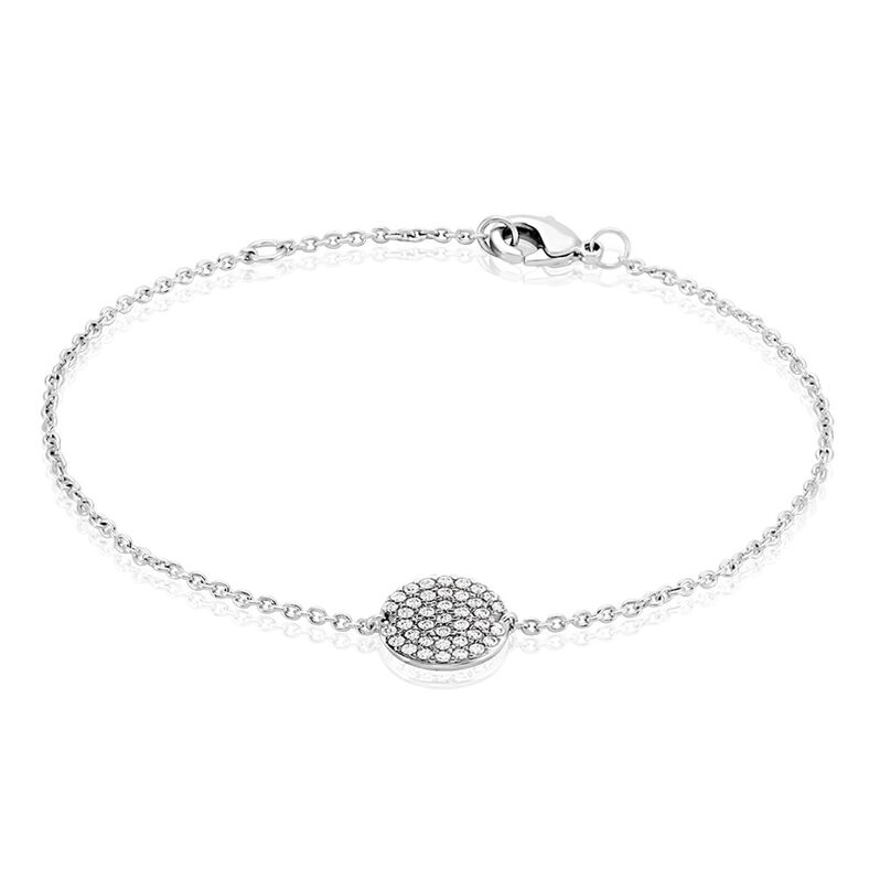 Bracelet Sharma Argent Weiss Oxyde De Zirconium - Spannringe Damen | OROVIVO