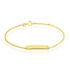 Kinder Id Armband Panzerkette Gold 375  - ID-Armbänder Kinder | OROVIVO