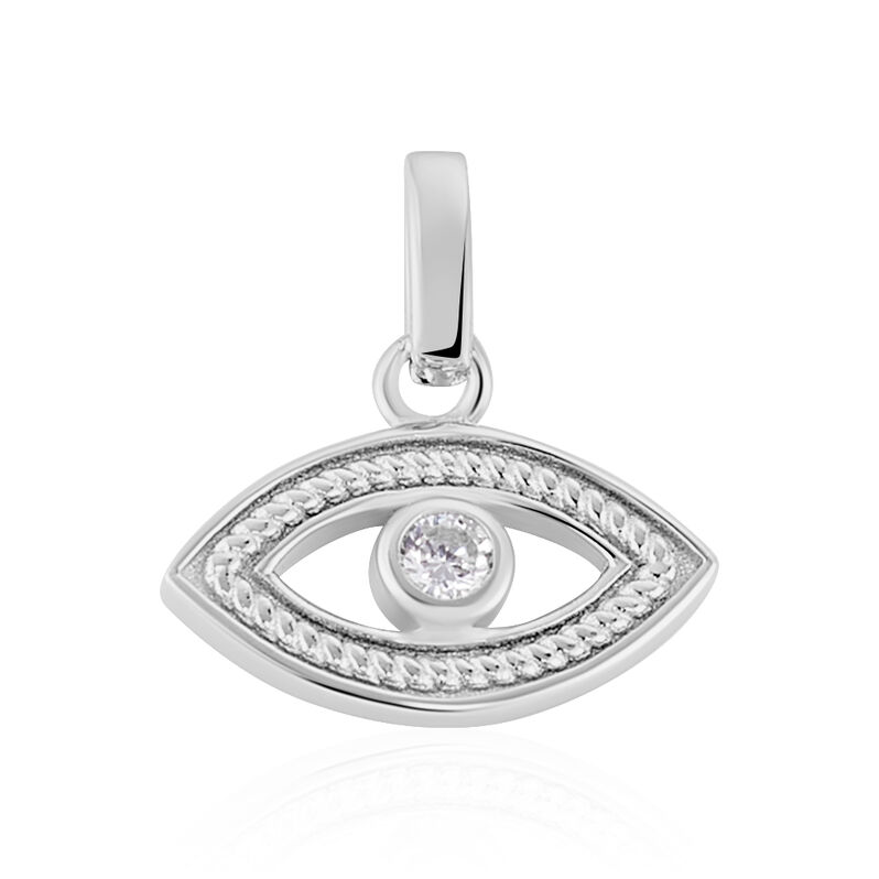 Pendentif Argent Weiss Amelot Oxydes - Spannringe Damen | OROVIVO