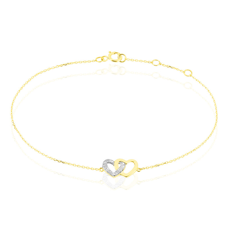 Bracelet Brunehaut Or Jaune Diamant - Spannringe Damen | OROVIVO