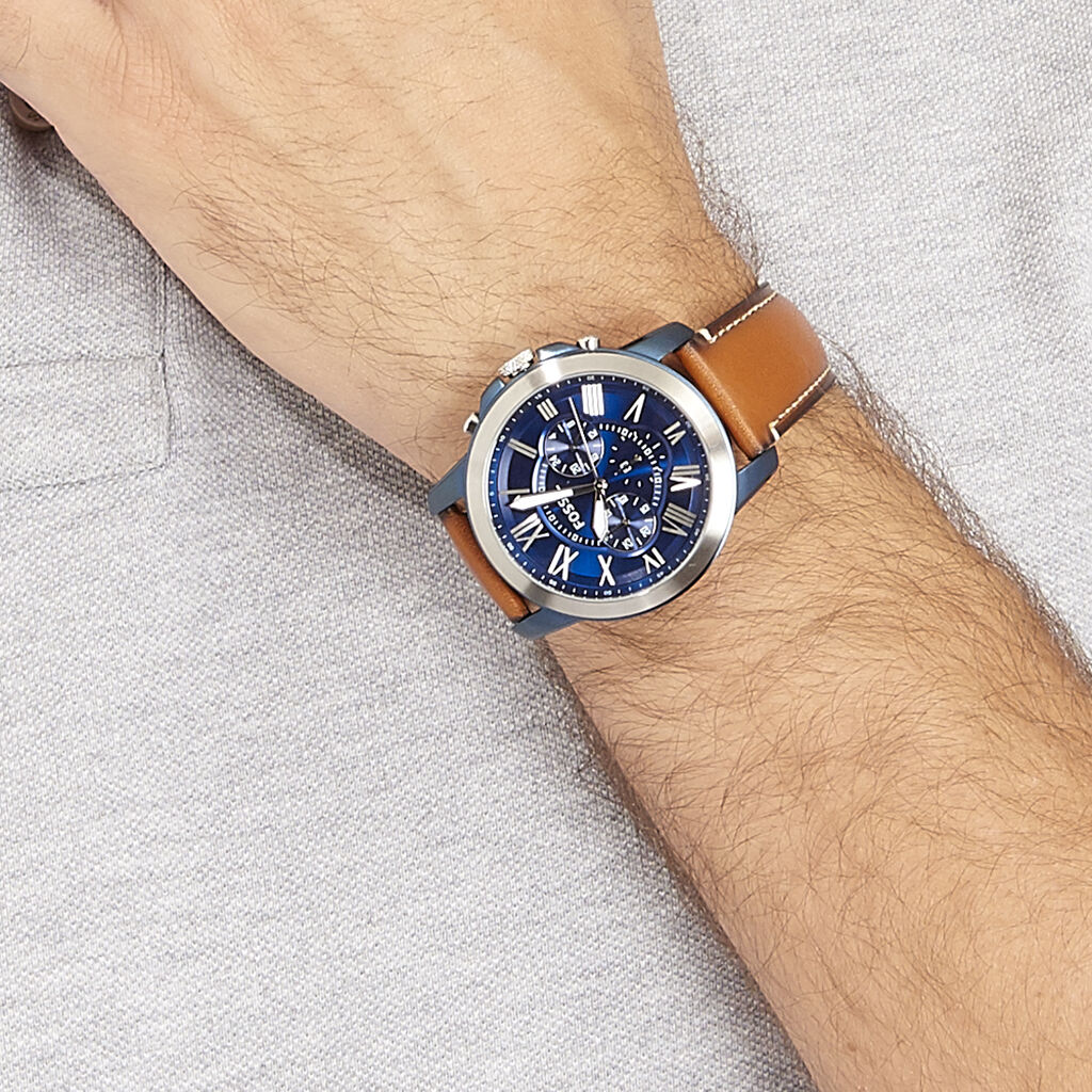 Fossil Herrenuhr Grant Fs5151 Quarz-chronograph - Armbanduhren Herren | OROVIVO