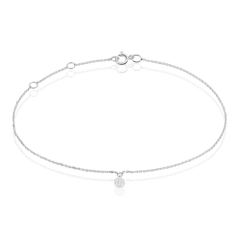 Armband Gold Weiss Rita Pampille Oxid - Spannringe Damen | OROVIVO