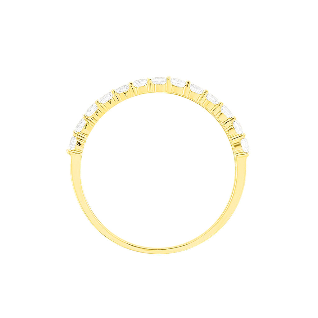 Bague Ada Or Jaune Oxyde De Zirconium - Spannringe Damen | OROVIVO