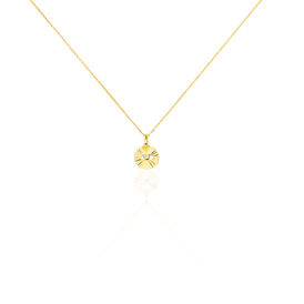 Damen Halskette Gold 375 Diamant 0,015ct - Ketten mit Anhänger Damen | OROVIVO