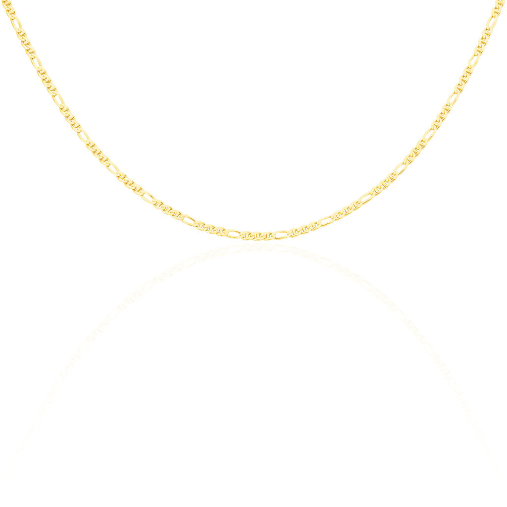 Unisex Stegpanzerkette Gold 333  - Halsketten Unisex | OROVIVO