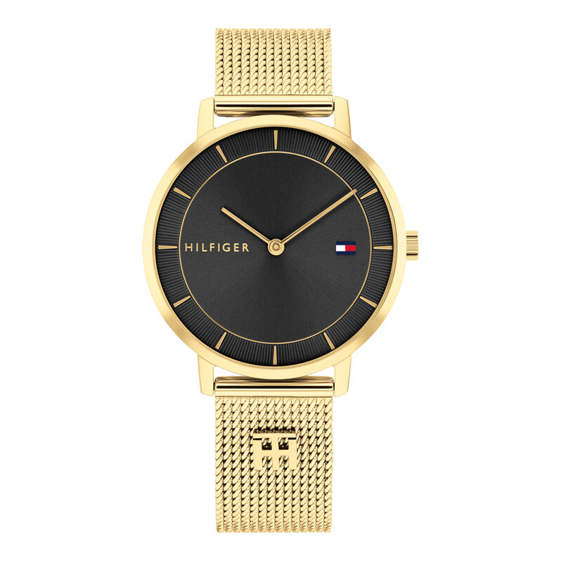 Montre Tommy Hilfiger Tea Noir - Spannringe Damen | OROVIVO