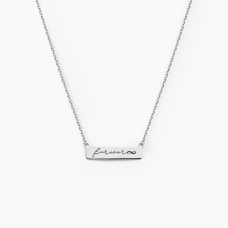 Collier Lorayne Argent Weiss - Spannringe Damen | OROVIVO