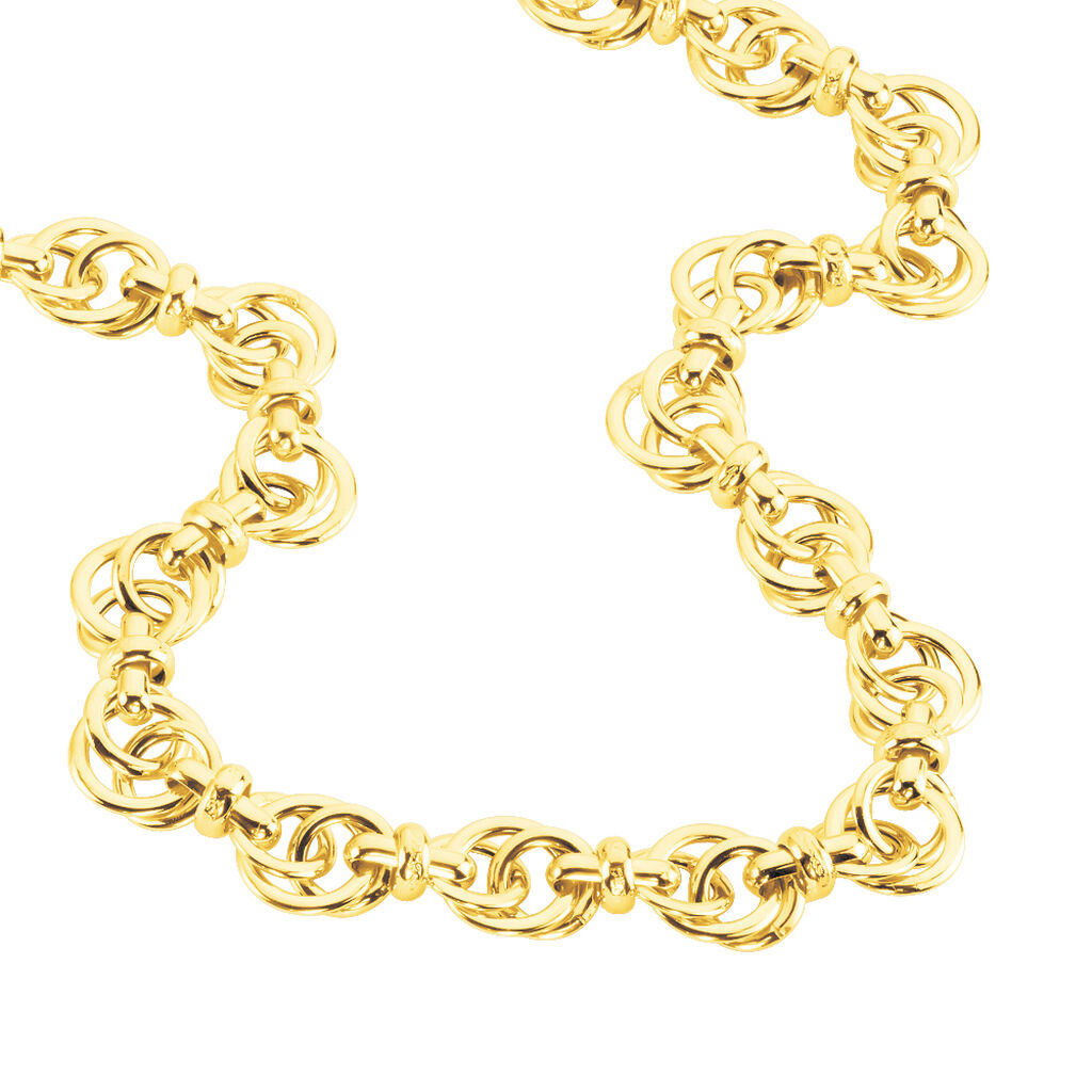 Damen Gliederkette Gold 375 - Halsketten Damen | OROVIVO