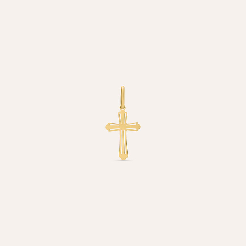 Pendente Holy Oro Giallo - Spannringe Unisex | OROVIVO