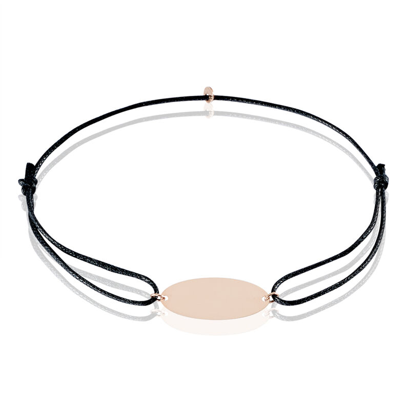 Bracelet Ovale Gravable Or Rose - Spannringe Damen | OROVIVO