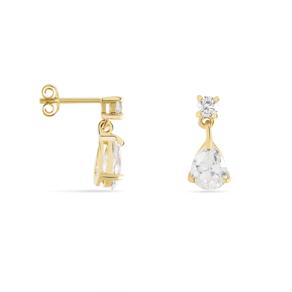 Boucles D'oreilles Plaqué Or - Spannringe Damen | OROVIVO