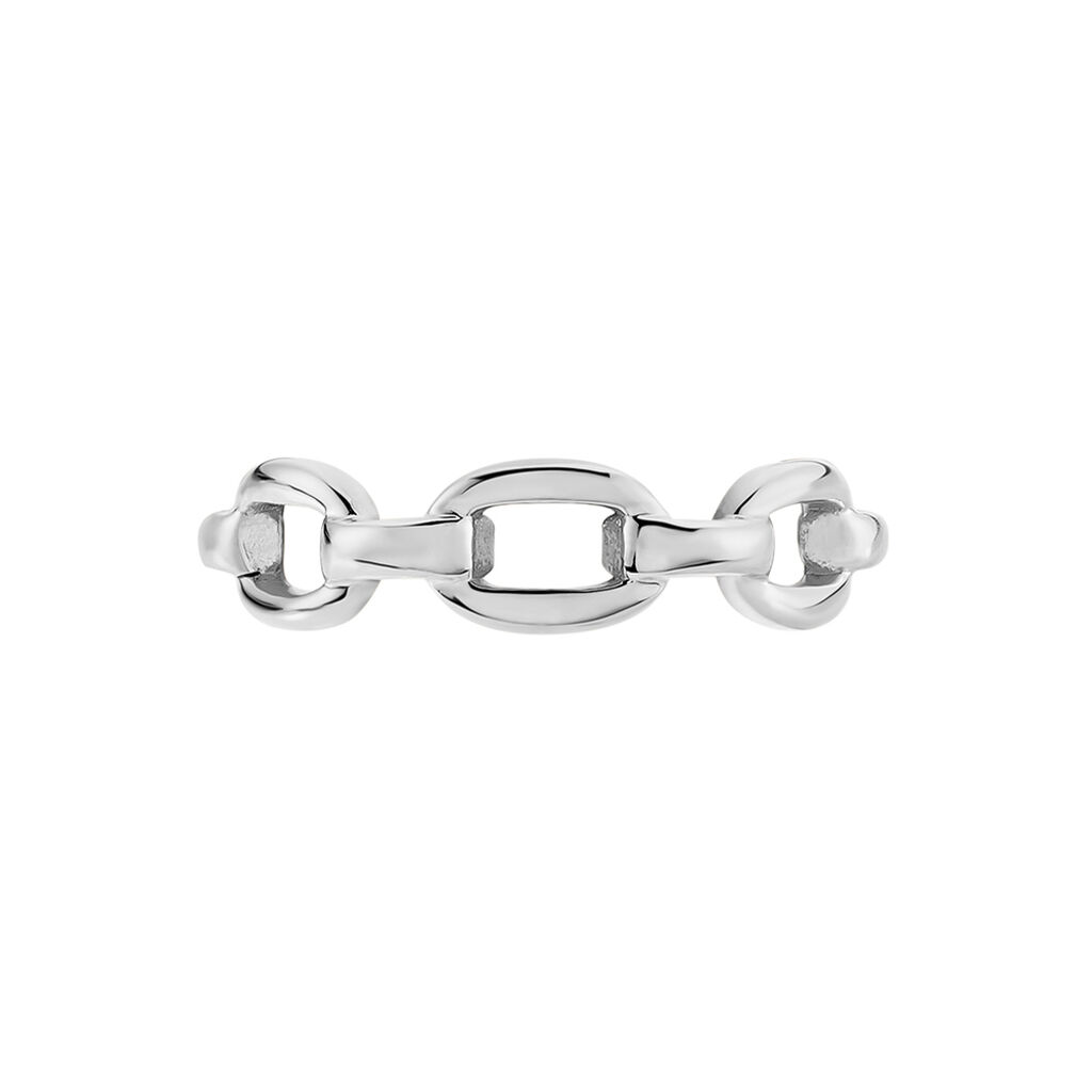 Damen Ring Edelstahl Ohne Stein Kettenglieder Lottie  - Ringe Damen | OROVIVO