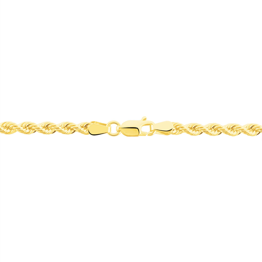 Damen Kordelkette Gold 585 45cm - Ketten ohne Anhänger Damen | OROVIVO