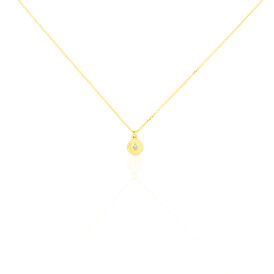Damen Halskette Gold 375 Zirkonia - Ketten mit Anhänger Damen | OROVIVO