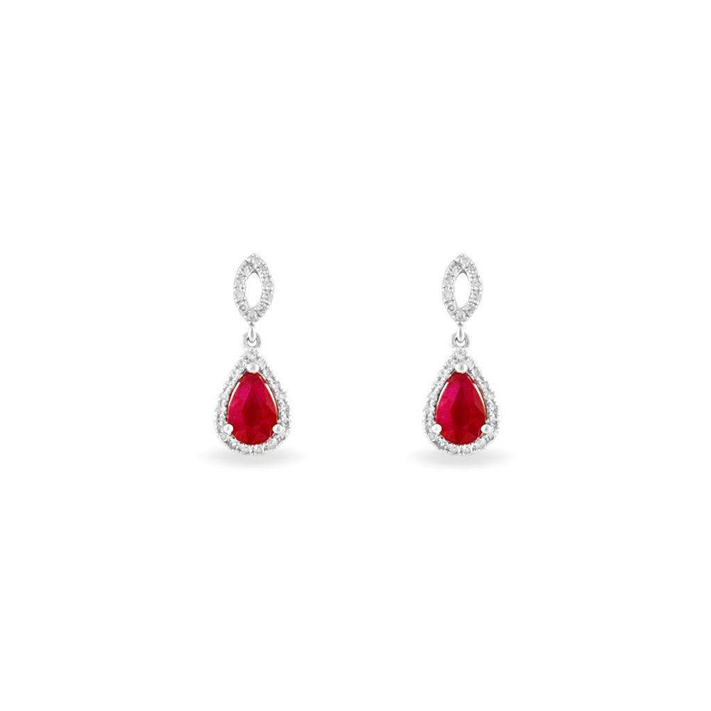 Boucles D'oreilles Or Weiss - Spannringe Damen | OROVIVO