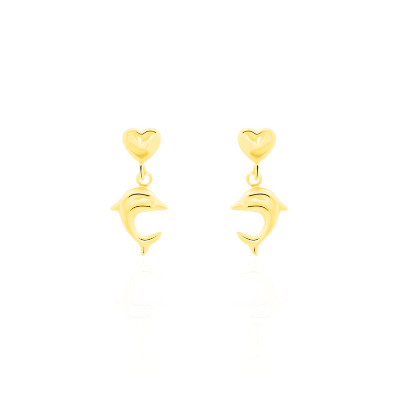 Boucles D'oreilles Or Jaune - Spannringe Damen | OROVIVO