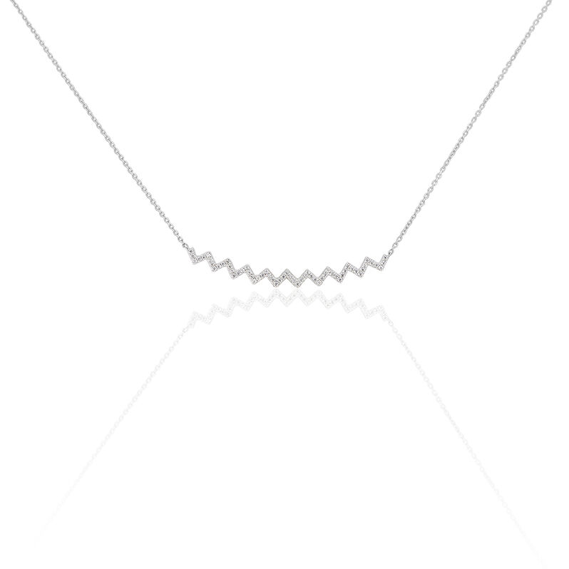 Collier Or Weiss Abby-gaelle Oxydes - Spannringe Damen | OROVIVO