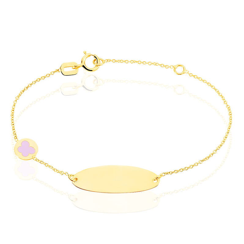 Bracelet Identité Or Jaune - Spannringe Kinder | OROVIVO