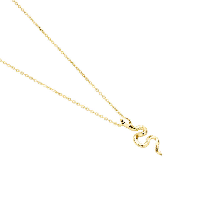 Damen Collier Gold 375 Tiere Serpent Twist 4,5cm - Halsketten Damen | OROVIVO