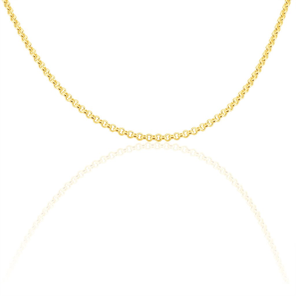 RAKKA Damen Kette Gold 585 (14 Karat), Kette ohne Stein