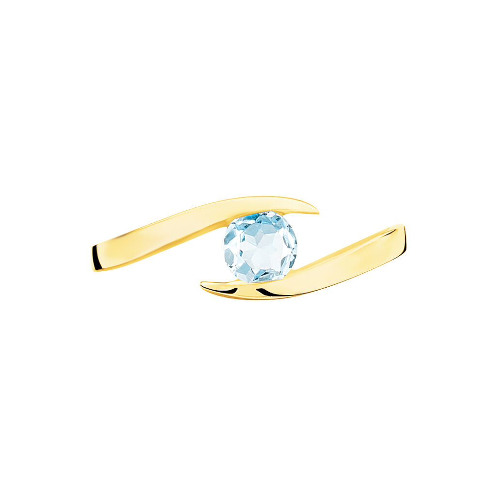 Bague Tiphaine Or Jaune Topaze - Spannringe Damen | OROVIVO