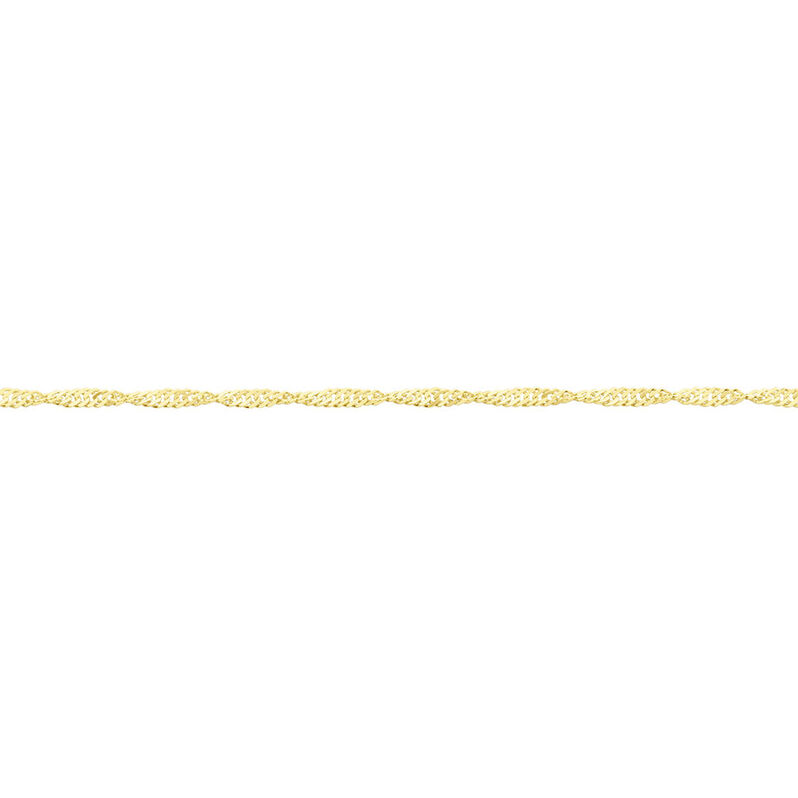 Damen Singapurkette Gold 375  - Halsketten Damen | OROVIVO
