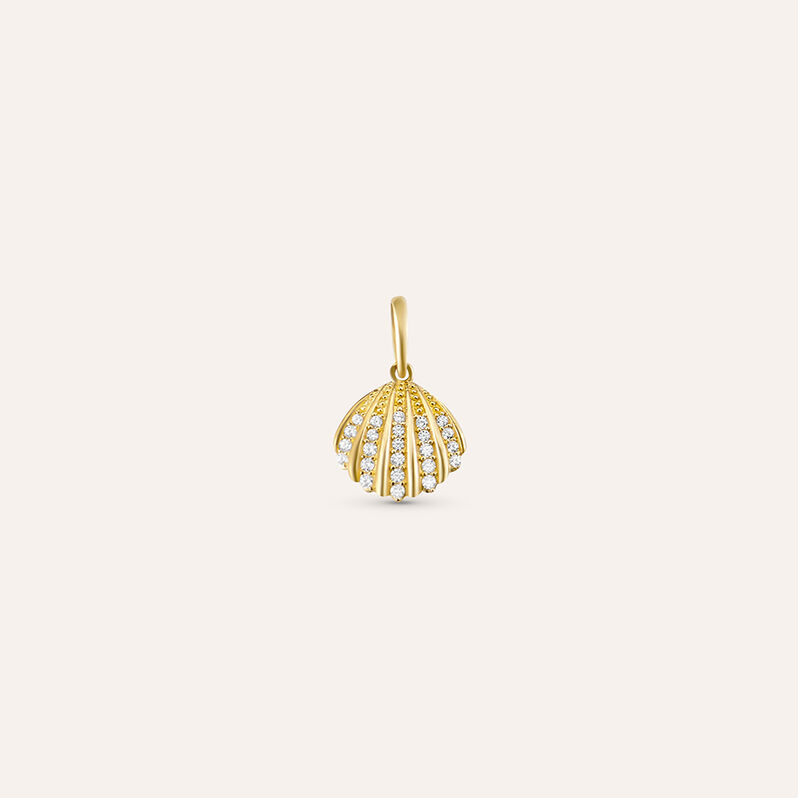 Pendente Poème Oro Giallo Cubic Zirconia - Spannringe Damen | OROVIVO