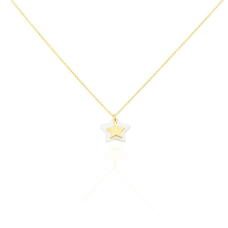 Collier Or Jaune Pammaque Nacre - Spannringe Kinder | OROVIVO