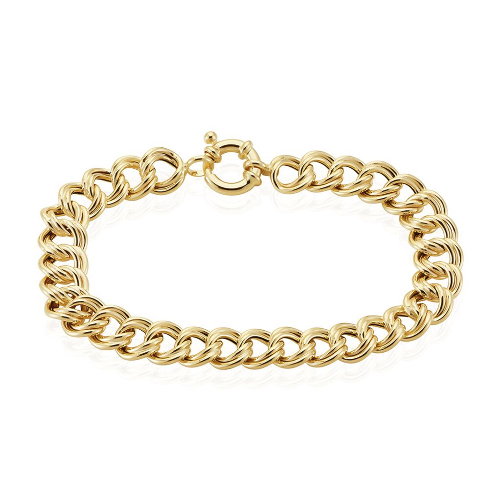 SANI Damen Armkette Gold 585 (14 Karat) B 9,5 mm