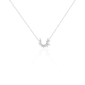 Damen Halskette Silber 925 Zirkonia Sabina - Ketten mit Anhänger Damen | OROVIVO