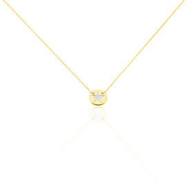 Damen Halskette Gold 375 Zirkonia Stern - Ketten mit Anhänger Damen | OROVIVO