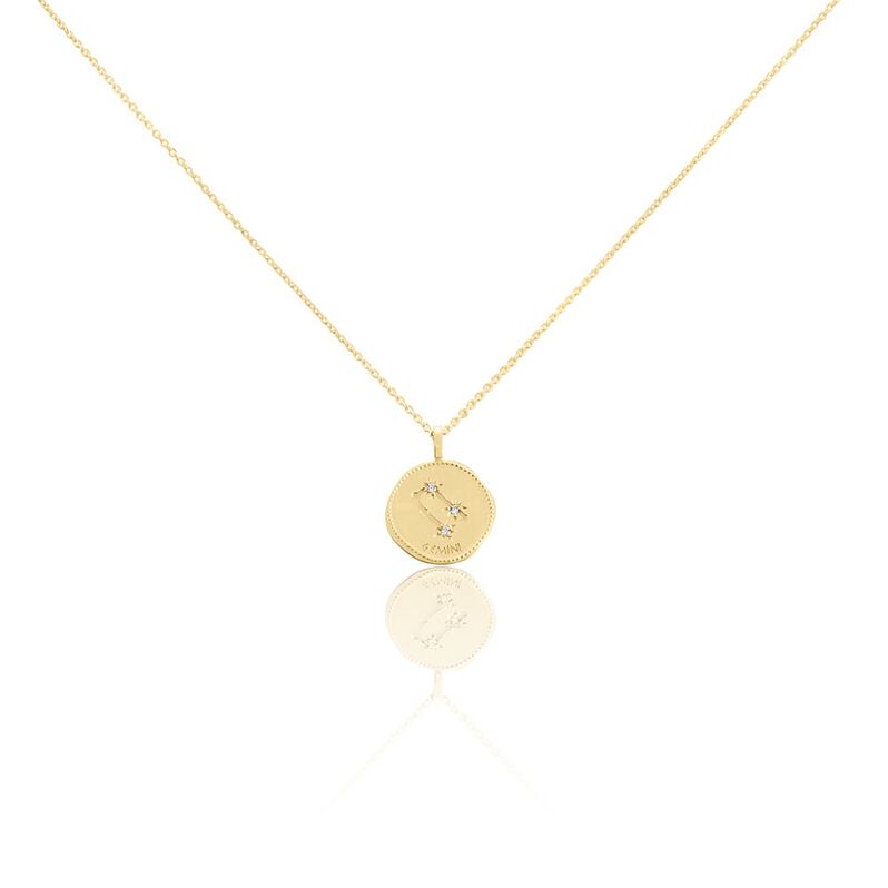 Collier Iago Plaque Or Oxydes De Zirconium - Spannringe Damen | OROVIVO