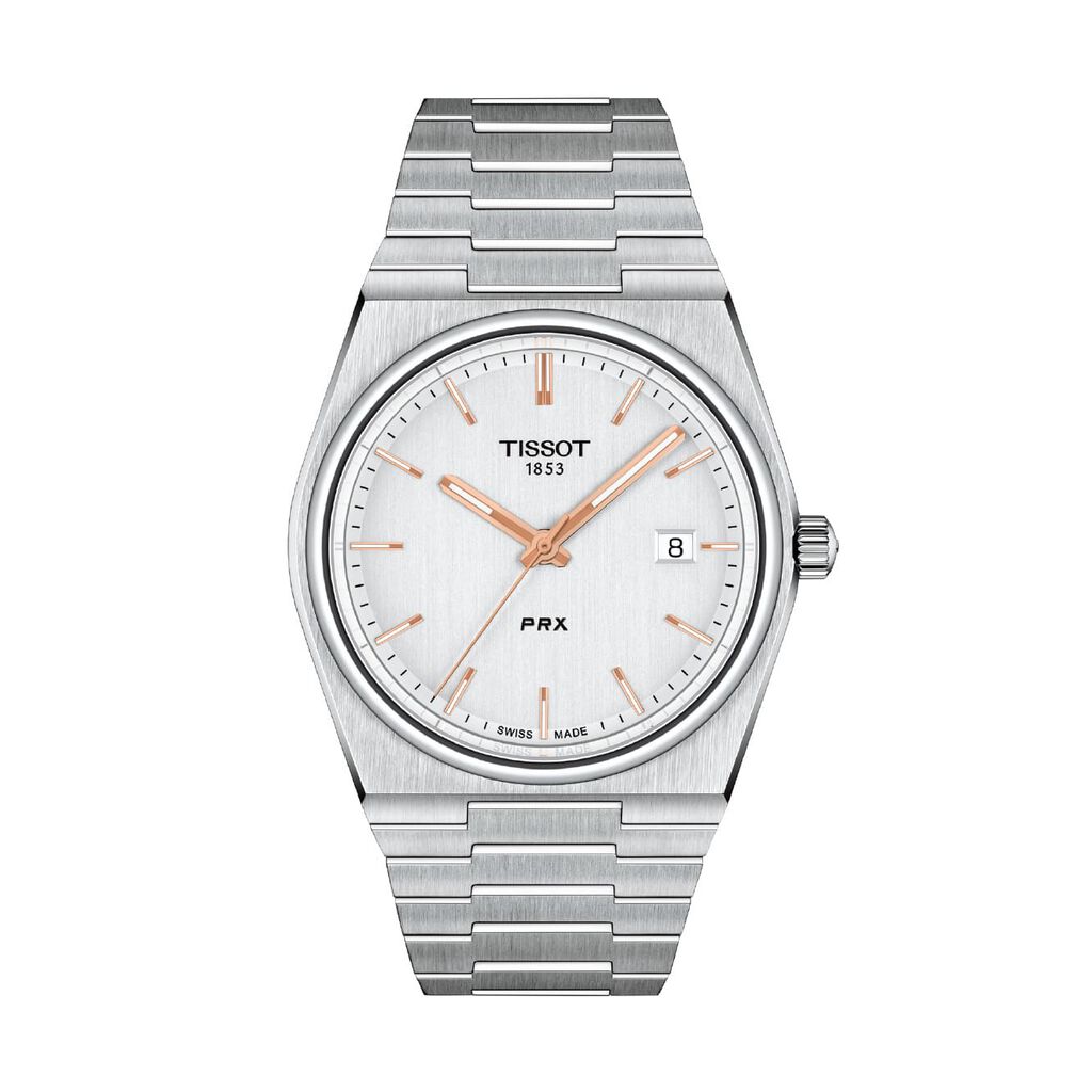 Tissot Herrenuhr PRX T1374101103100 Quarz, Uhr ohne Stein