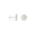 FROSTY Damen Ohrstecker Silber 925 Perlmutt Perlmutt Schneeflocke