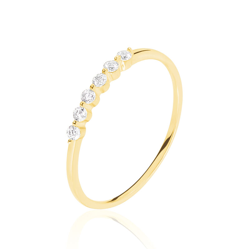 Bague Argent Dore Accumulation - Spannringe Damen | OROVIVO