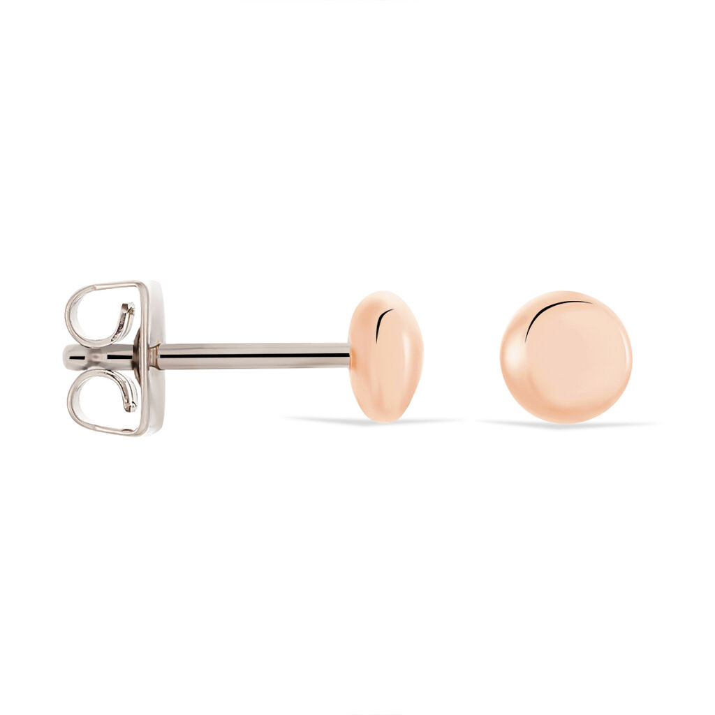 Boccia Damen Ohrstecker Titan Rosé Vergoldet - Ohrstecker Damen | OROVIVO