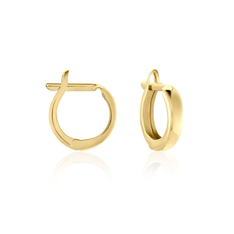 Damen Creolen Gold 375 - Creolen  | OROVIVO