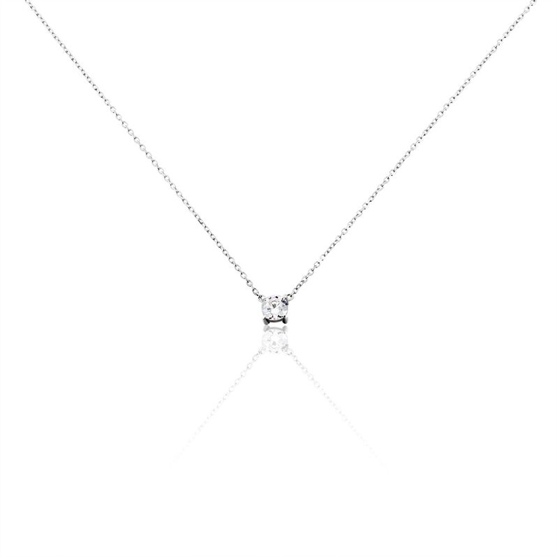 Collier Ponama Or Weiss Oxyde De Zirconium - Spannringe Damen | OROVIVO