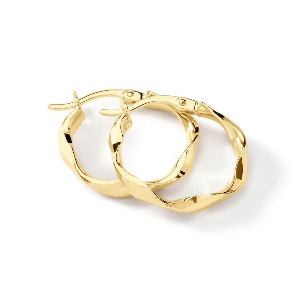 Elise Damen Creolen Gold 375 (9 Karat) - Creolen Damen | OROVIVO