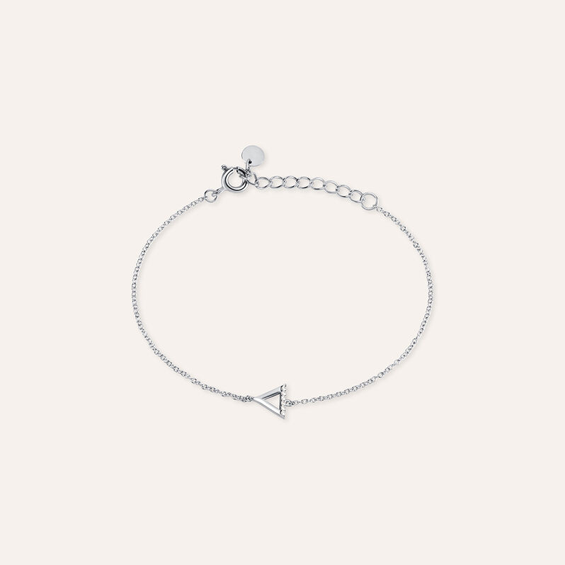Bracciale Silver Shine Argento Rodiato Cubic Zirconia - Spannringe Damen | OROVIVO