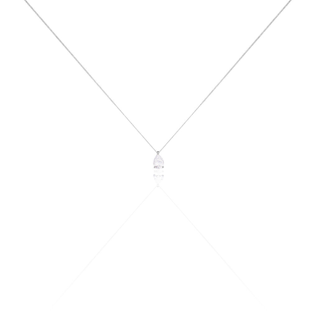 14K Weißgold Box Chain Halskette Aus Italien - 1,8 Mm, Rund, Mit Lobster-Verschluss