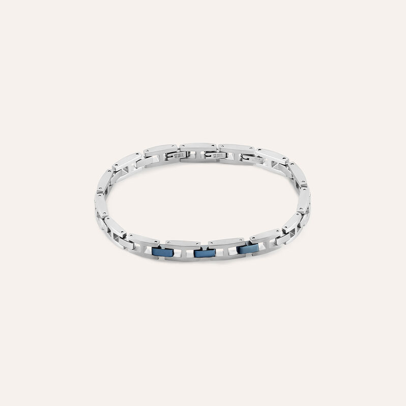 Bracciale Man Code Acciaio Bicolore - Spannringe Herren | OROVIVO