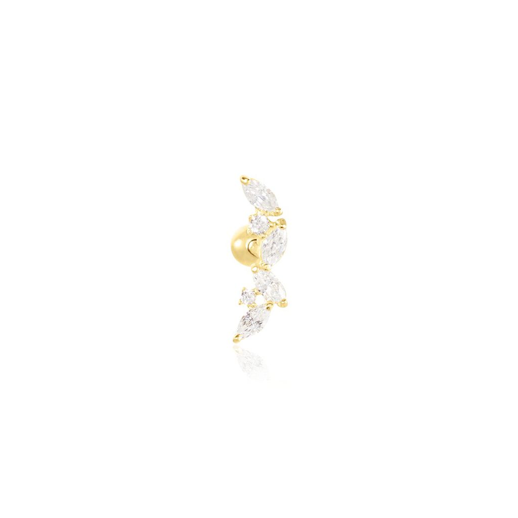 Piercing Nina Or Jaune Oxyde De Zirconium
