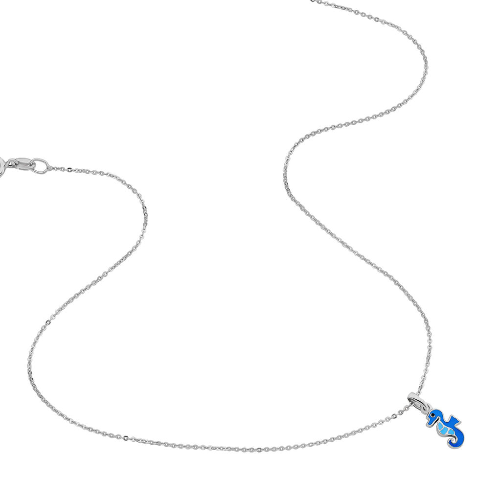 Kinder Halskette Silber 925 Seepferd - Halsketten Kinder | OROVIVO