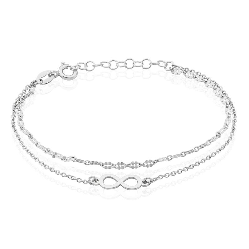 Bracelet Argent Rhodié Laodicee - Spannringe Damen | OROVIVO