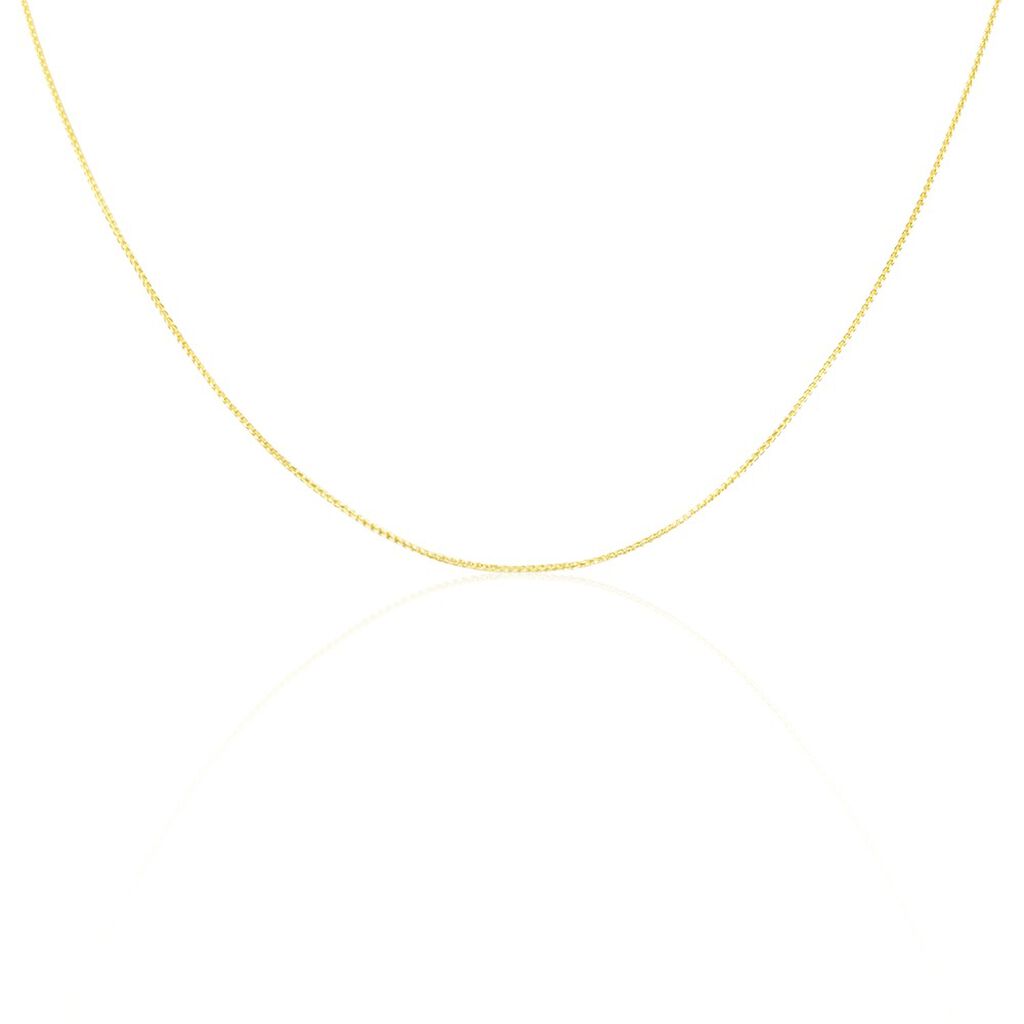 Damen Zopfkette Gold 375  - Halsketten Damen | OROVIVO