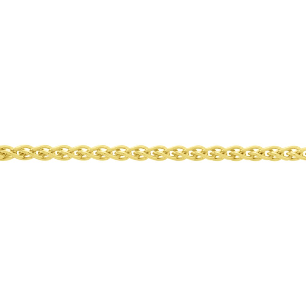 ZOPF 1 Unisex Kette Gold 375 (9 Karat) B 1,1 mm, Kette ohne Stein