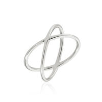 Damen Ring Edelstahl Ohne Stein Alianna 