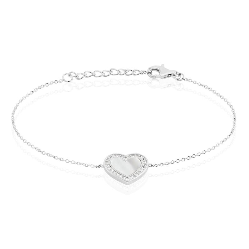 Bracelet Argent Rhodié Sergiane Oxydes De Zirconium - Spannringe Damen | OROVIVO