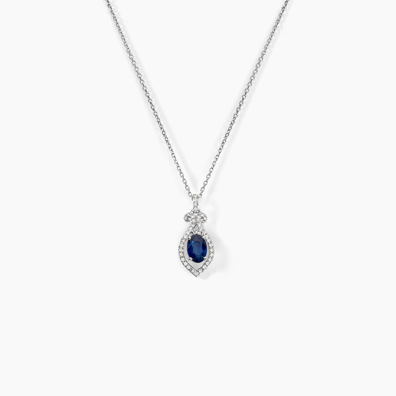 Collier Or Et Saphir - Spannringe Damen | OROVIVO
